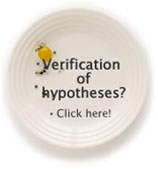 Verification of hypotheses?